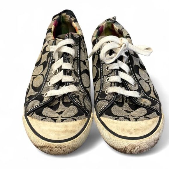 Vintage Rare Womens Coach Sneakers SZ 8.5 - Picture 2 of 5